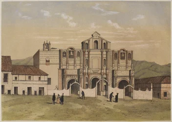 Santa Catalina Kirche, Cajamarca, Illustration aus 